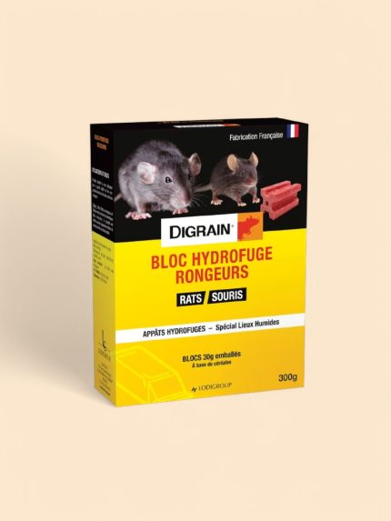 DIGRAIN® Poison Bloc Hydrofuge Rongeurs 300g